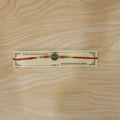 Rakhi – Elegant Antique Oval with Red Crystal Beads for Brothers