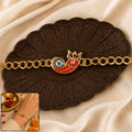 Ganesha Rakhi – Traditional Designer Bracelet for Brother