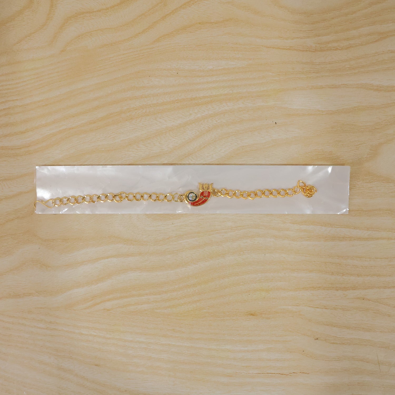 Full rakhi bracelet with Ganesha centerpiece