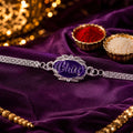 Silver Rakhi – Elegant Designer Thread for Rakshabandhan