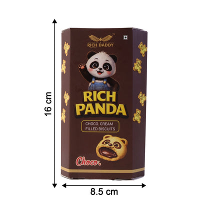 Rich Daddy Rich Panda Choco Cream Filled Biscuits (60 Gm)