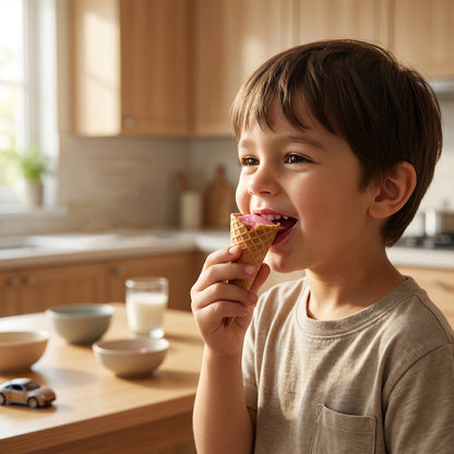 Avar Waffle Crispy Cone – Strawberry Flavour (150 Gm)