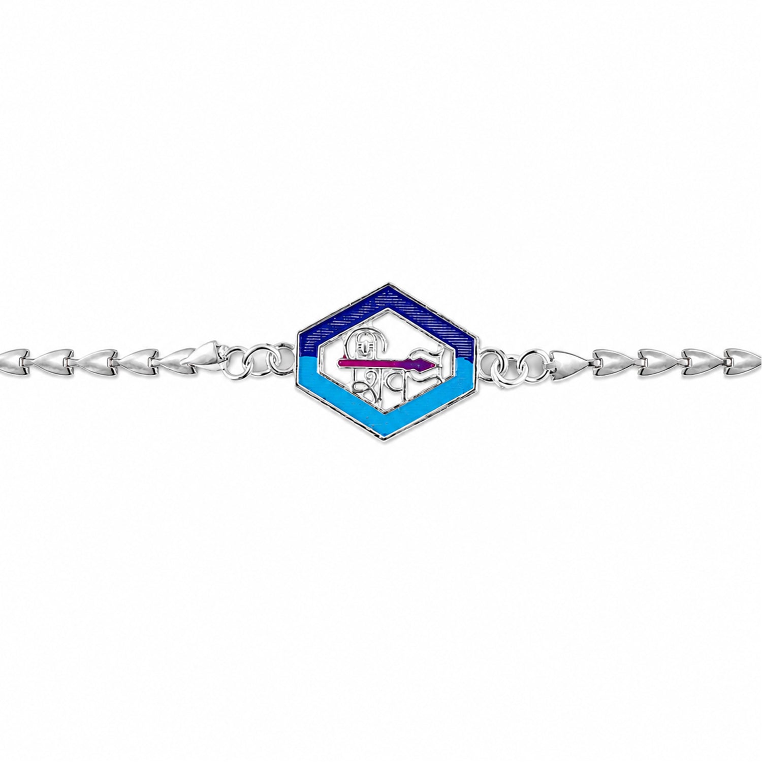 Traditional and stylish Shiva charm Rakhi for Raksha Bandhan