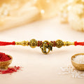 Lord Ganesha Om Rakhi for Brother – Traditional Festive Design