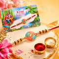 Designer Rakhi for Brother – Beaded Charm for Raksha Bandhan