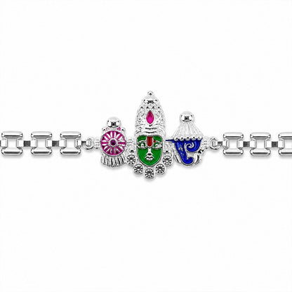 Devotional Designer Chain Rakhi for Brother