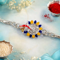 Jai Shree Ram Rakhi – Silver Designer Chain for Brother on Raksha Bandhan