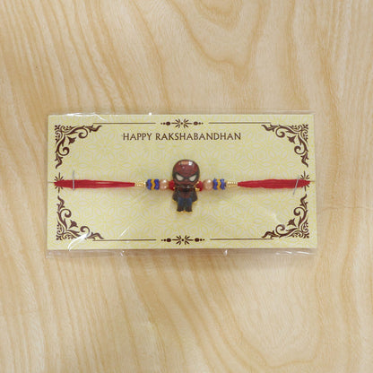Superhero Character Kids Premium Beaded Designer Rakhi for Brother