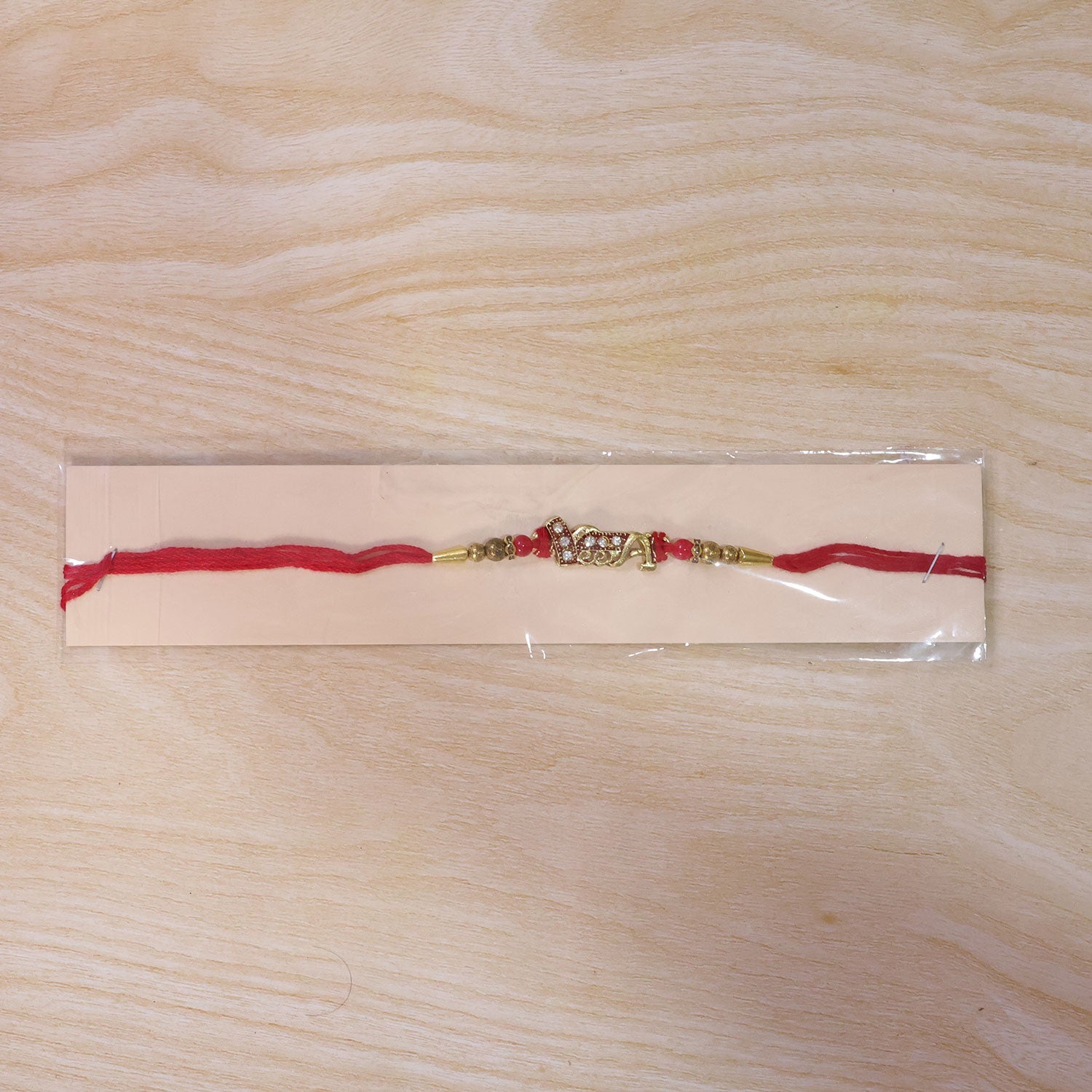Stylish Charm Traditional Beaded Premium Designer Rakhi for Brother