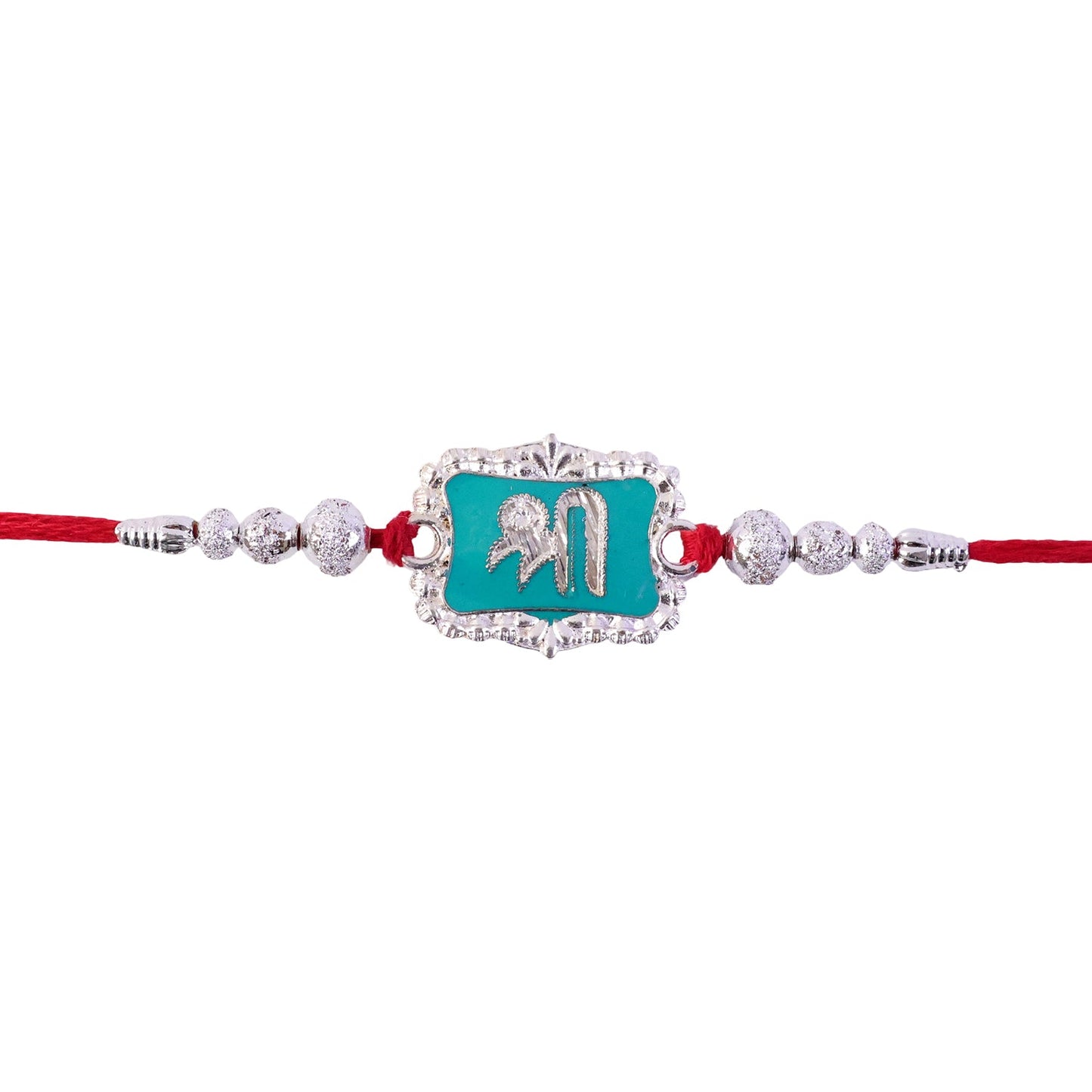 Shree Text Stone Studded Designer Rakhi for Brother