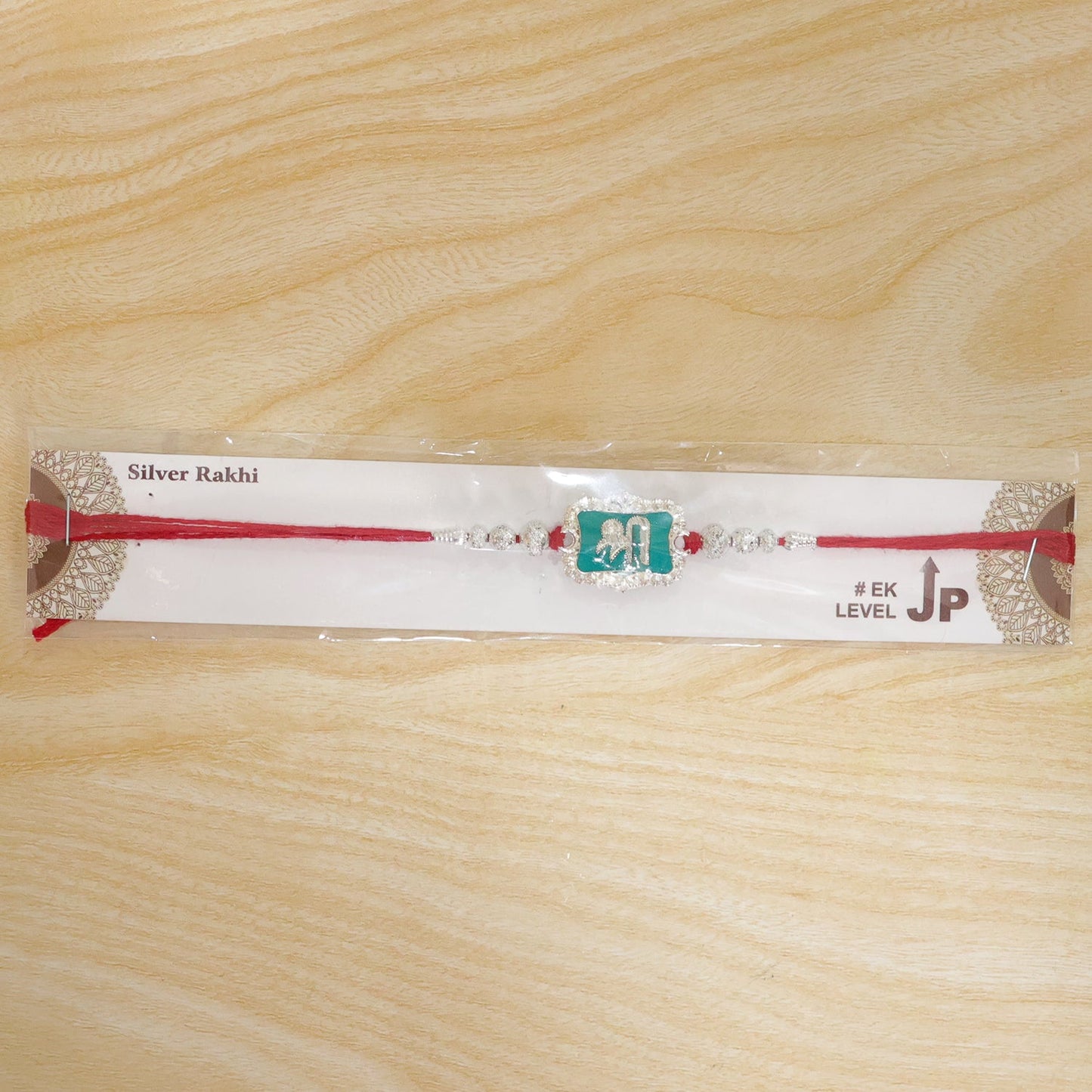 Shree Text Stone Studded Designer Rakhi for Brother