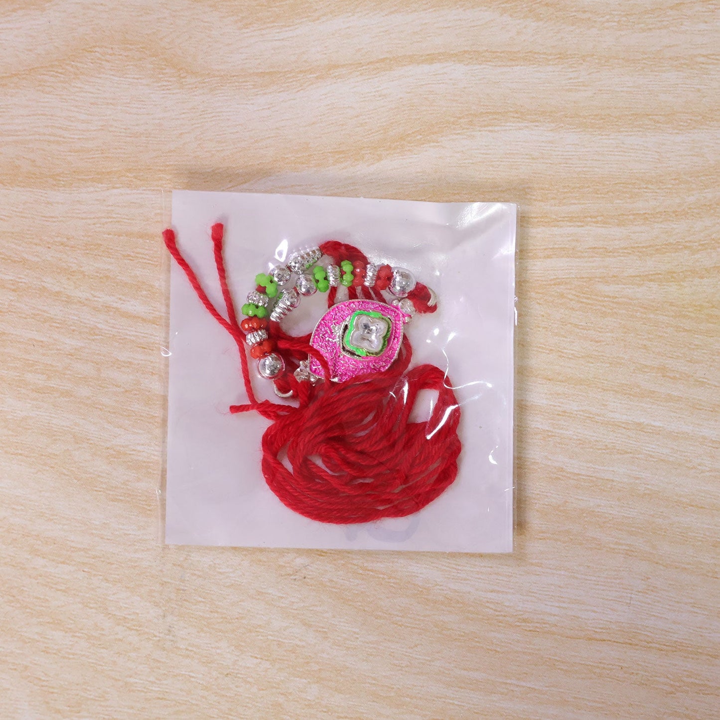Floral Design Stone Studded Premium Designer Rakhi for Brother