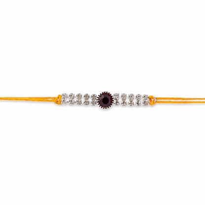 Premium Style Stone Studded Premium Designer Rakhi for Brother