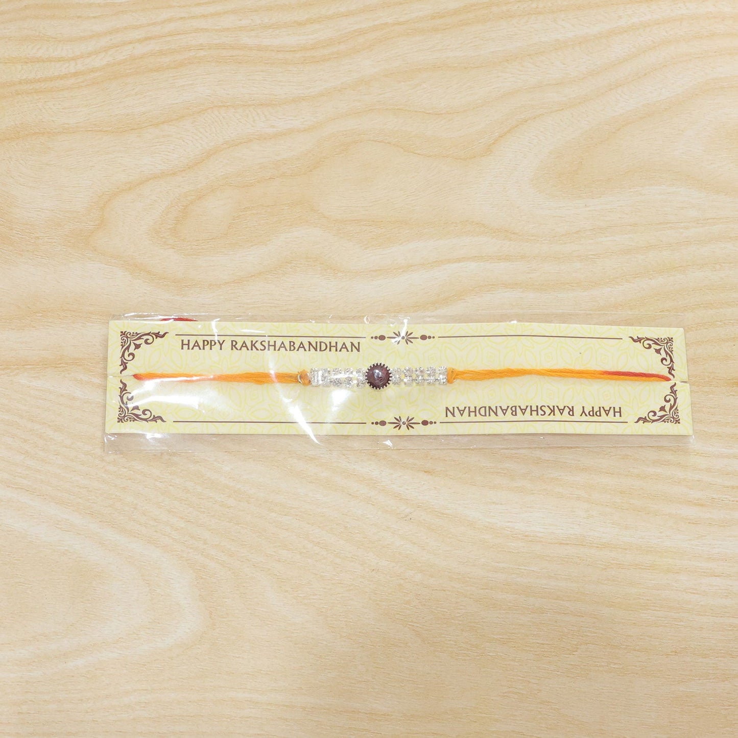 Premium Style Stone Studded Premium Designer Rakhi for Brother