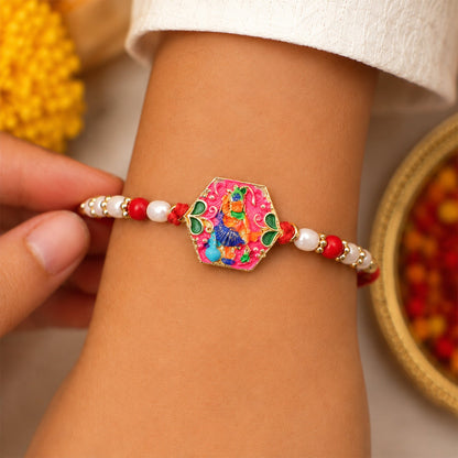 Hanuman ji Designer Premium Traditional Rakhi for Brother