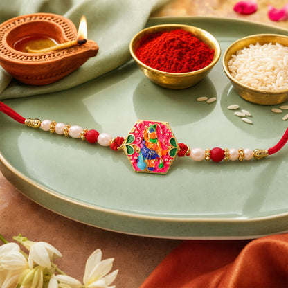 Hanuman ji Designer Premium Traditional Rakhi for Brother