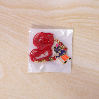 Krishna Character Beaded Designer Premium Traditional Rakhi for Brother