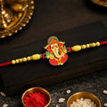Lord Ganesha Rakhi for Brother – Designer Charm