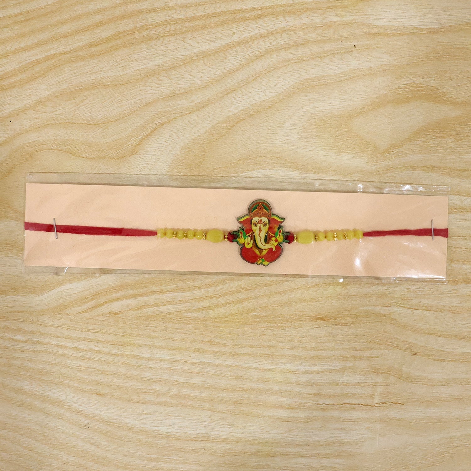 Lord Ganesha Charm Premium Designer Rakhi for Brother