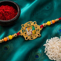 Radha Krishna Rakhi – Stone Studded Designer for Brother
