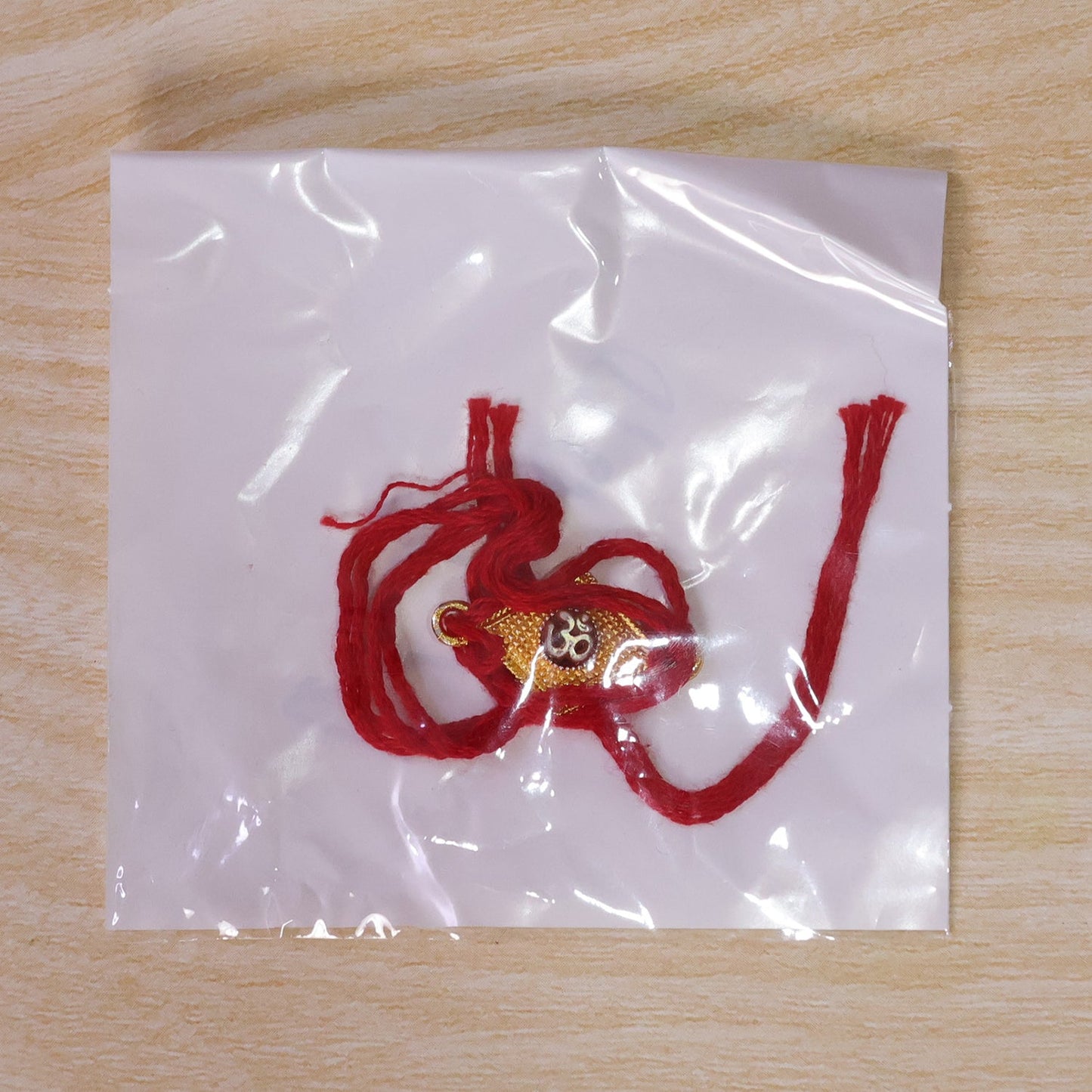 Om Symbol Square Designer Premium Traditional Rakhi for Brother