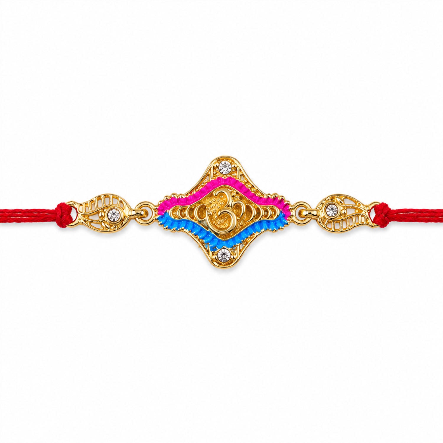 Religious Om Symbol Premium Designer Rakhi for Brother
