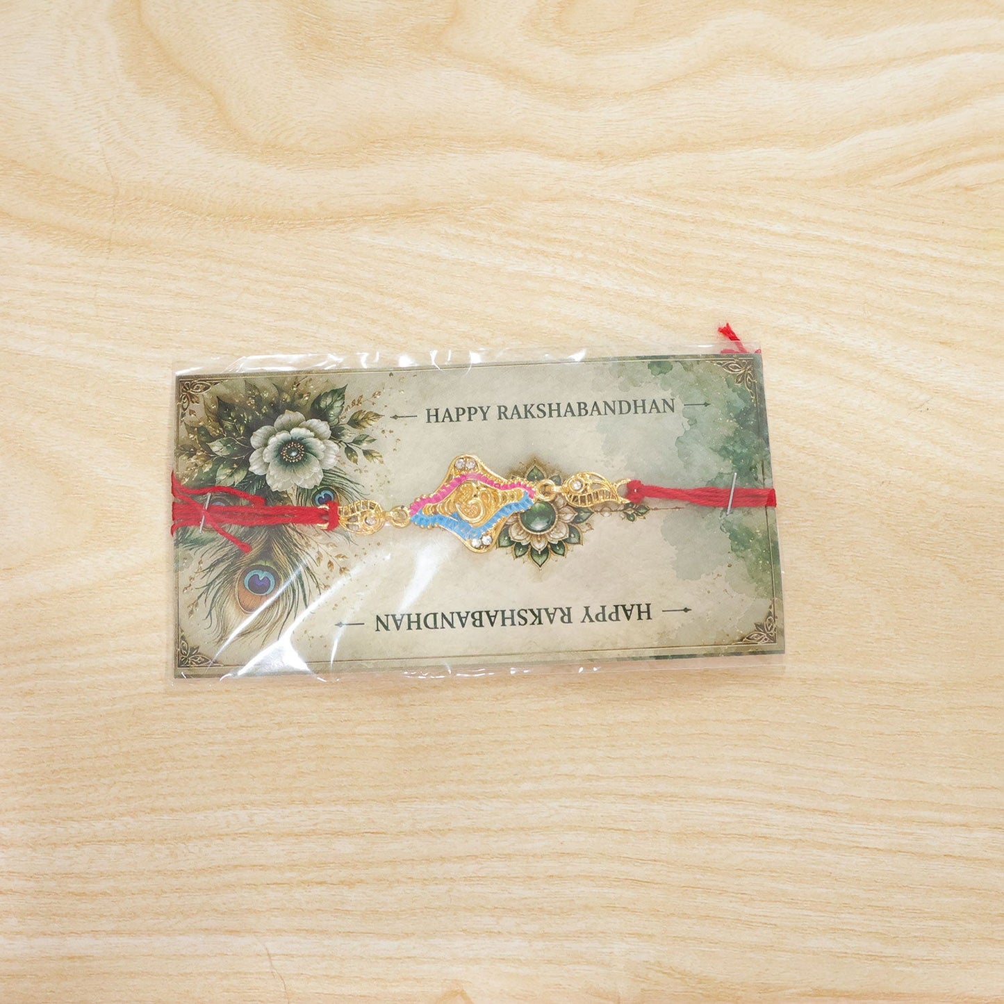 Religious Om Symbol Premium Designer Rakhi for Brother