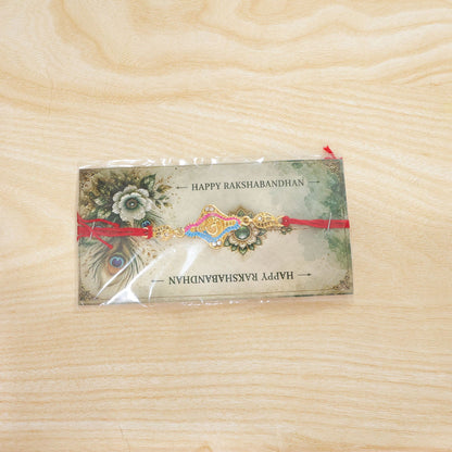 Religious Om Symbol Premium Designer Rakhi for Brother