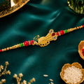 Peacock Feather Rakhi – Traditional Designer Rakhi for Your Brother