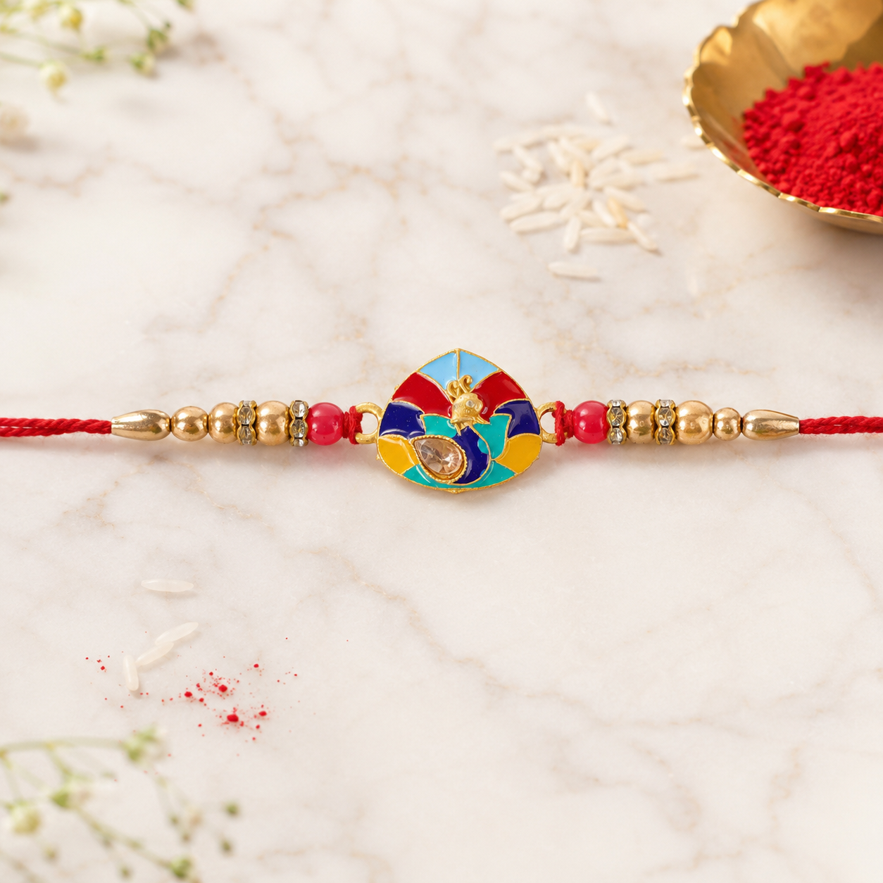 Premium Cartoon Character Traditional Designer Rakhi for Brother