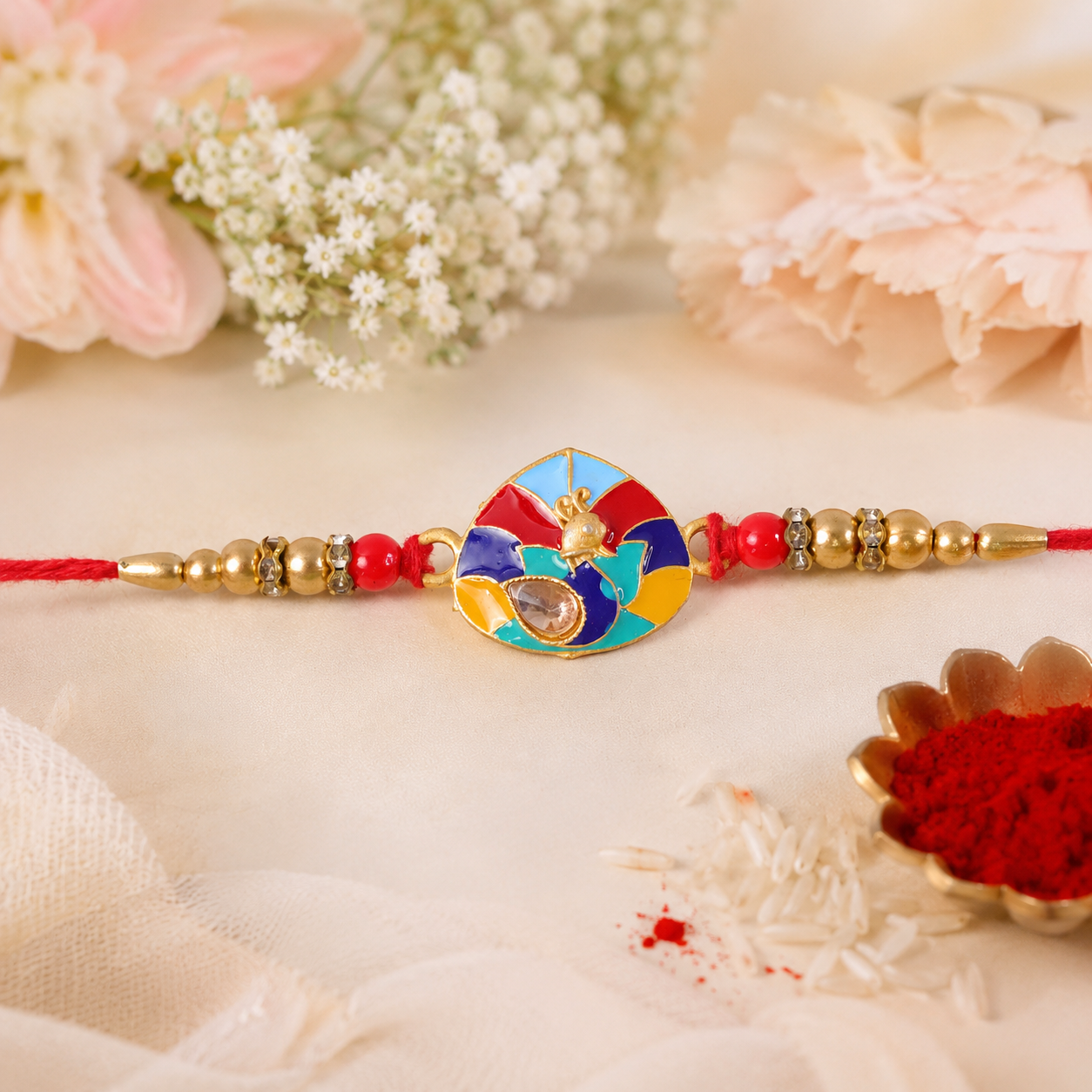 Premium Cartoon Character Traditional Designer Rakhi for Brother