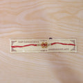 Stone Bracelet Rakhi – Red Floral Design for Brother