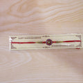 Octagon Meenakari Stone Rakhi – Festive Gift for Brother