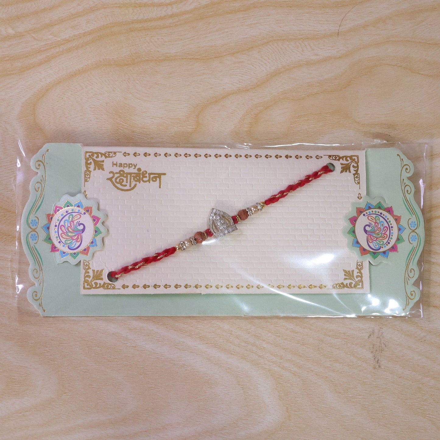 Temple Arch Beaded Designer Premium Traditional Rakhi for Brother