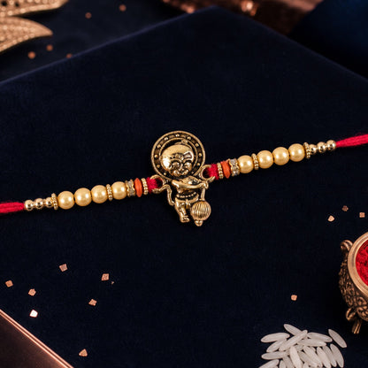 Bal Hanuman Charm Premium Designer Traditional Rakhi for Brother