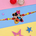 Kids Cartoon Mouse Rakhi - Beaded Traditional Design for Brothers