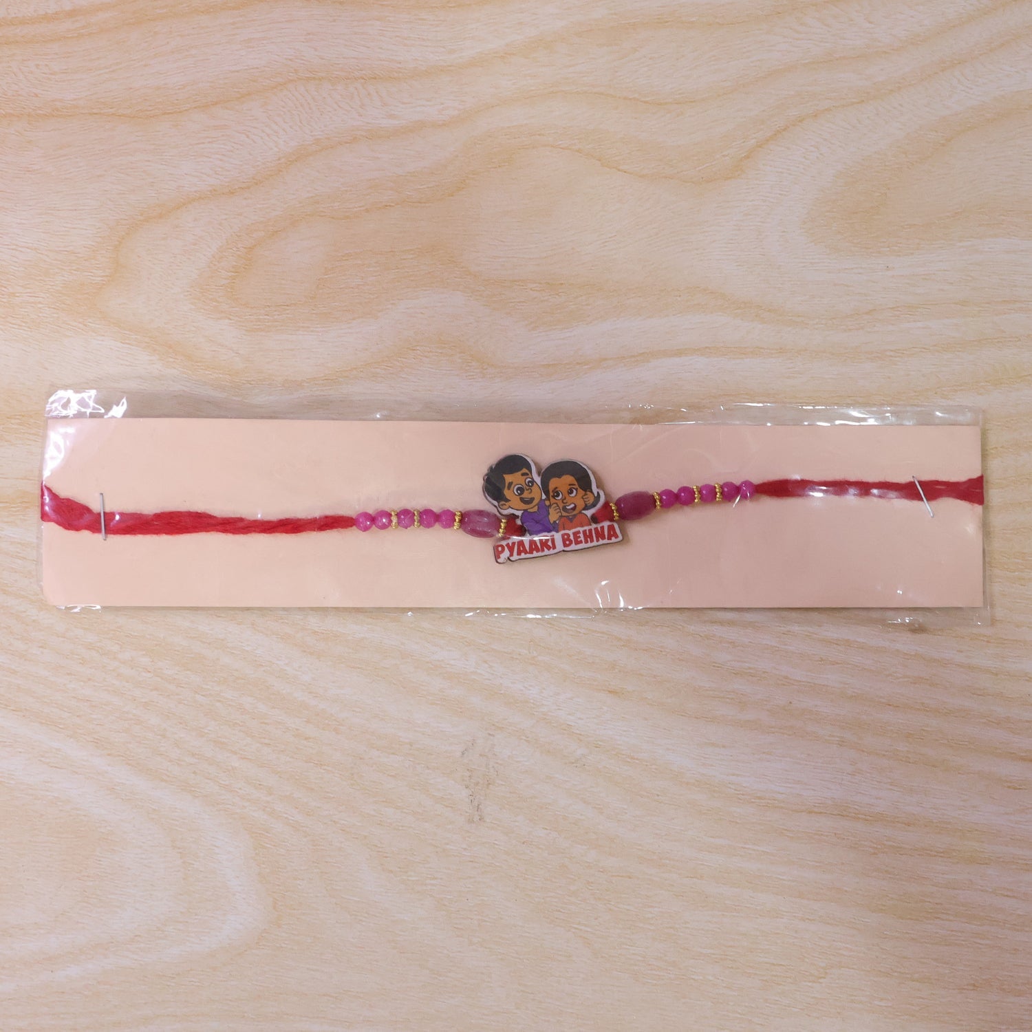 Pyaari Behna Cartoon Rakhi for Brother Bhai Raksha Bandhan Festival Special Gift