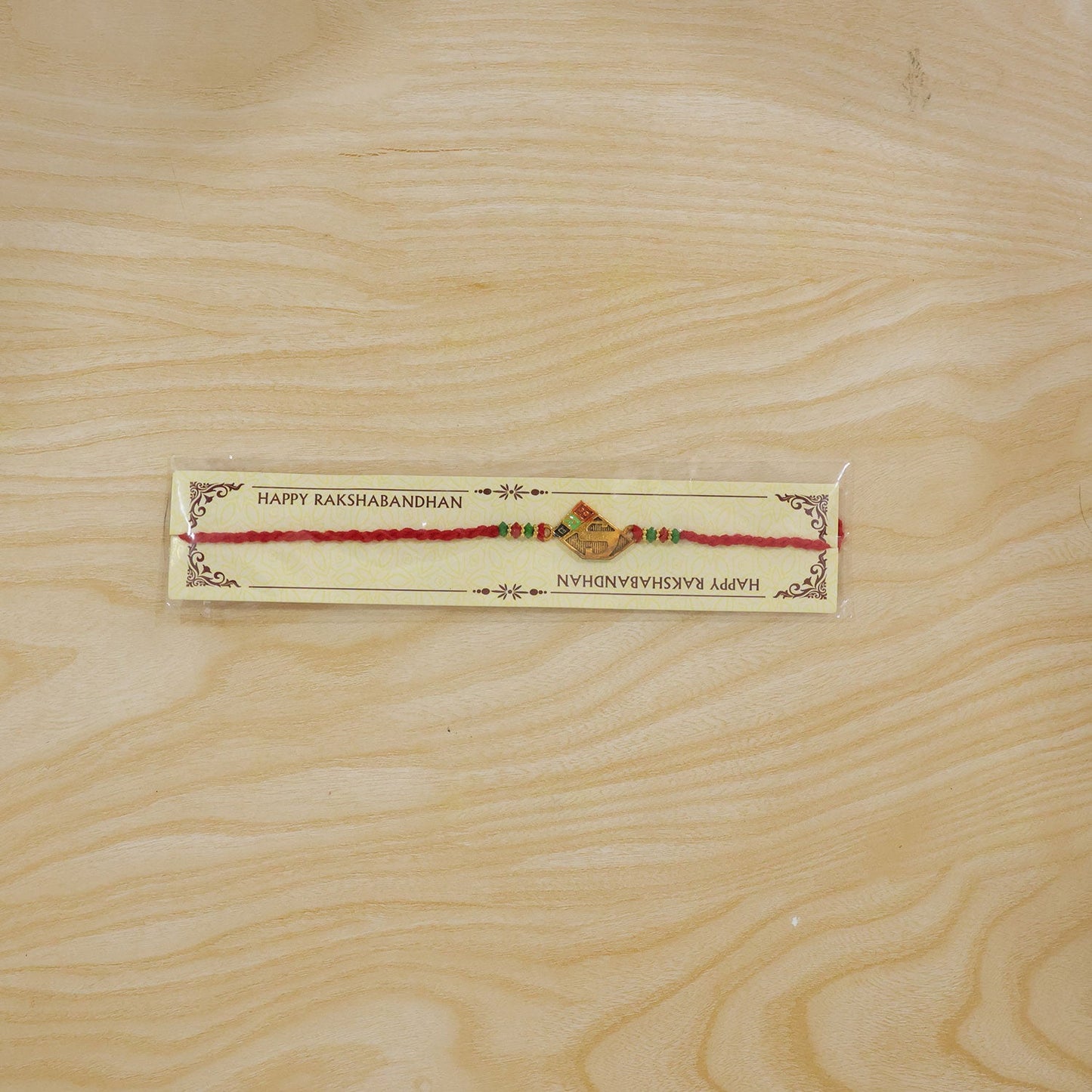 Bro Text  Designer Premium Traditional Rakhi for Brother