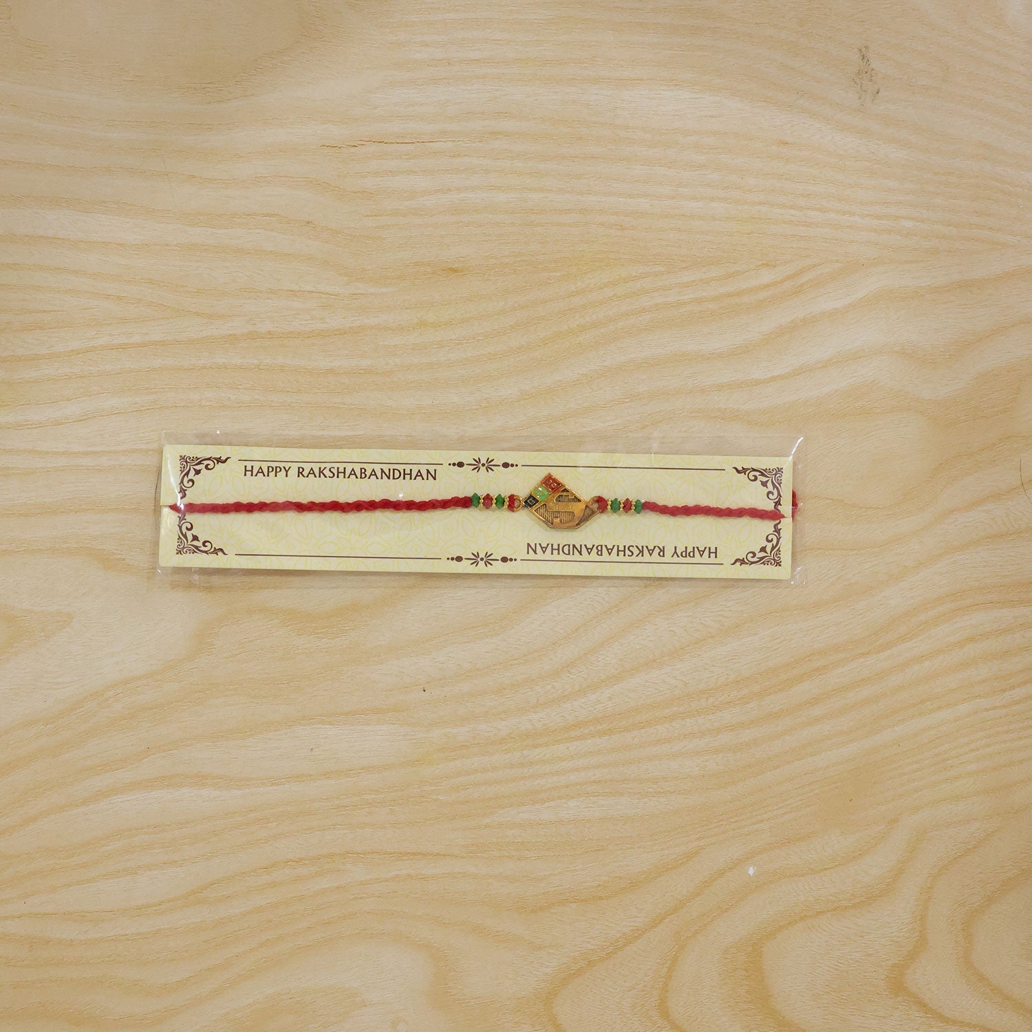 Bro Text  Designer Premium Traditional Rakhi for Brother