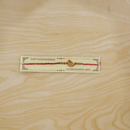 Bro Text  Designer Premium Traditional Rakhi for Brother