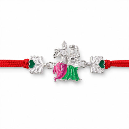 Religious Radha Krishna Motif Rakhi – Rakhi for Brother