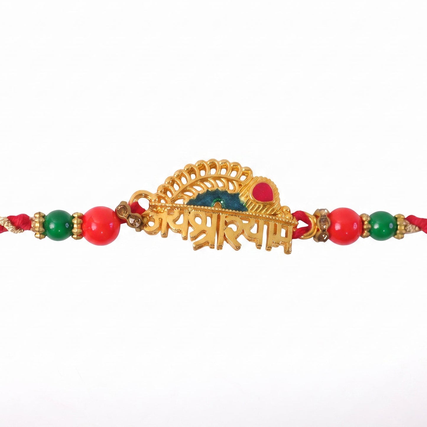Shree Shyam Green Rakhi for Brother Bhai Raksha Bandhan Festival Special Gift