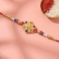 Kundan Rakhi for Brother – Royal Floral Design Raksha Bandhan
