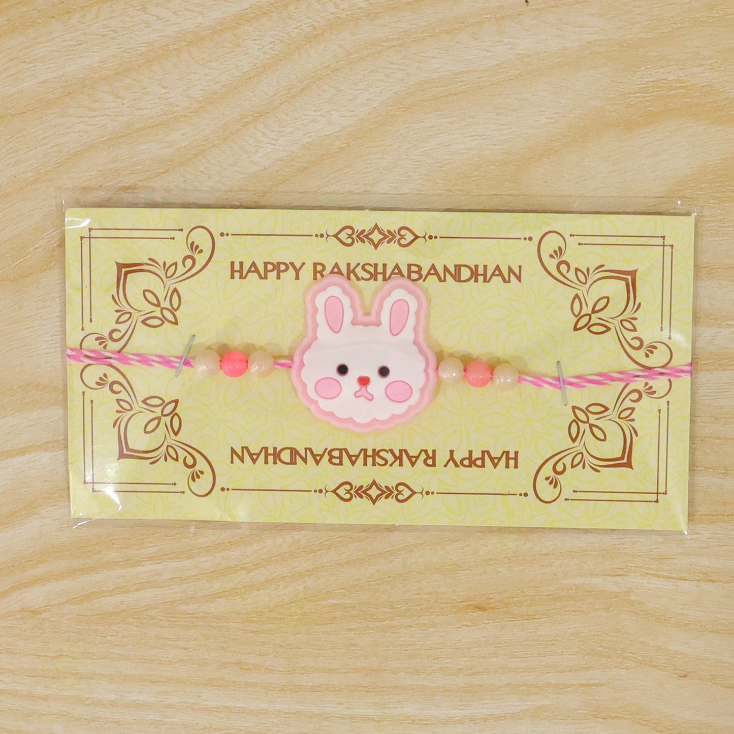 Bunny Character Kids Beaded Premium Designer Rakhi for Brother