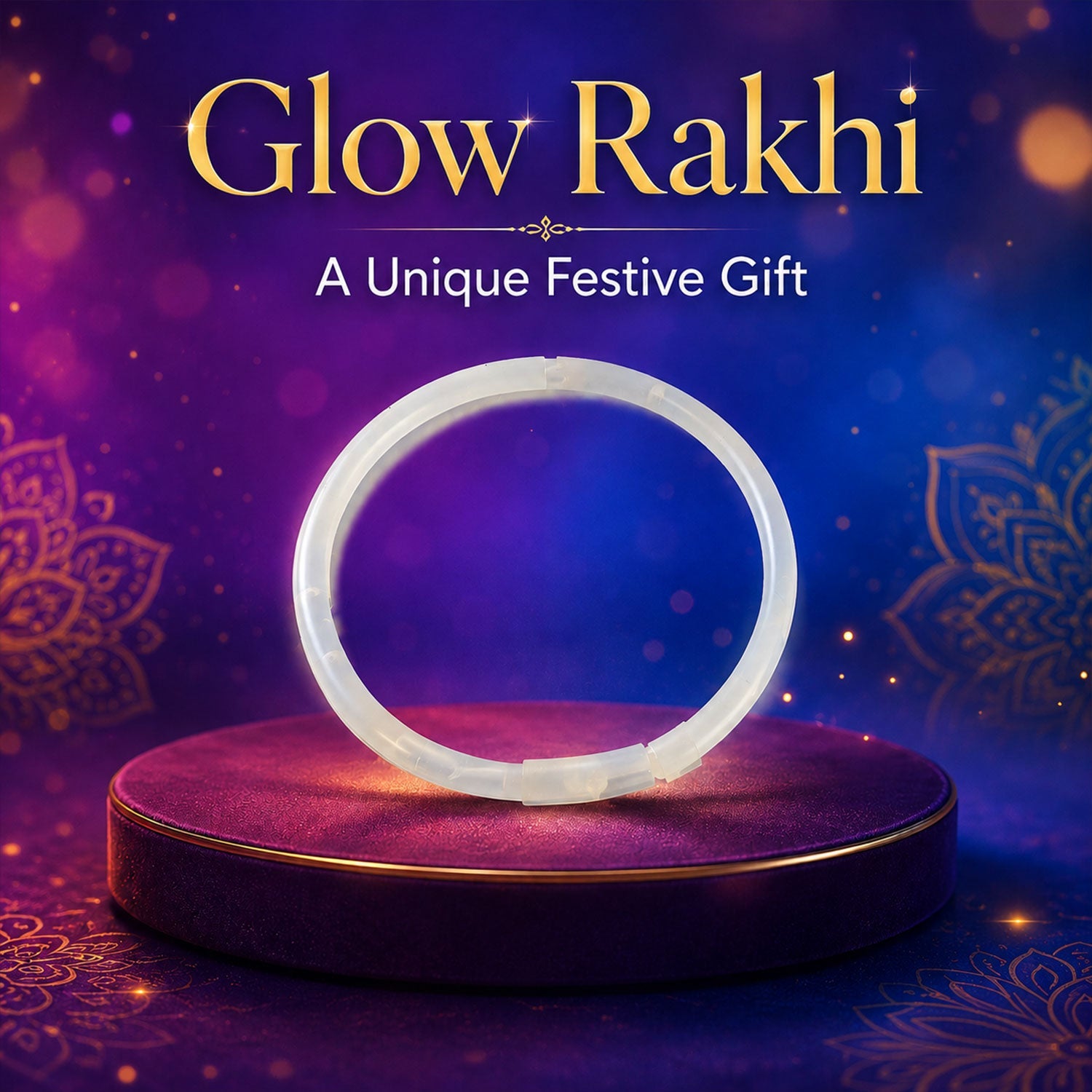 Soft Glow Band Kids Premium Festive Designer Celebration Rakhi