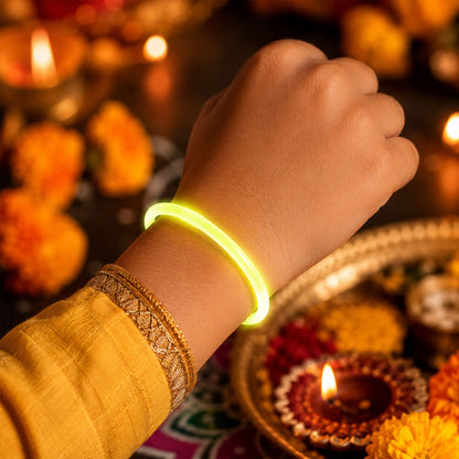 Shining Glow Band Kids Premium Festive Designer Celebration Rakhi