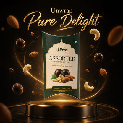 Premium Effete Assorted Chocolaty Dryfruits Chocolate (60 Gm)
