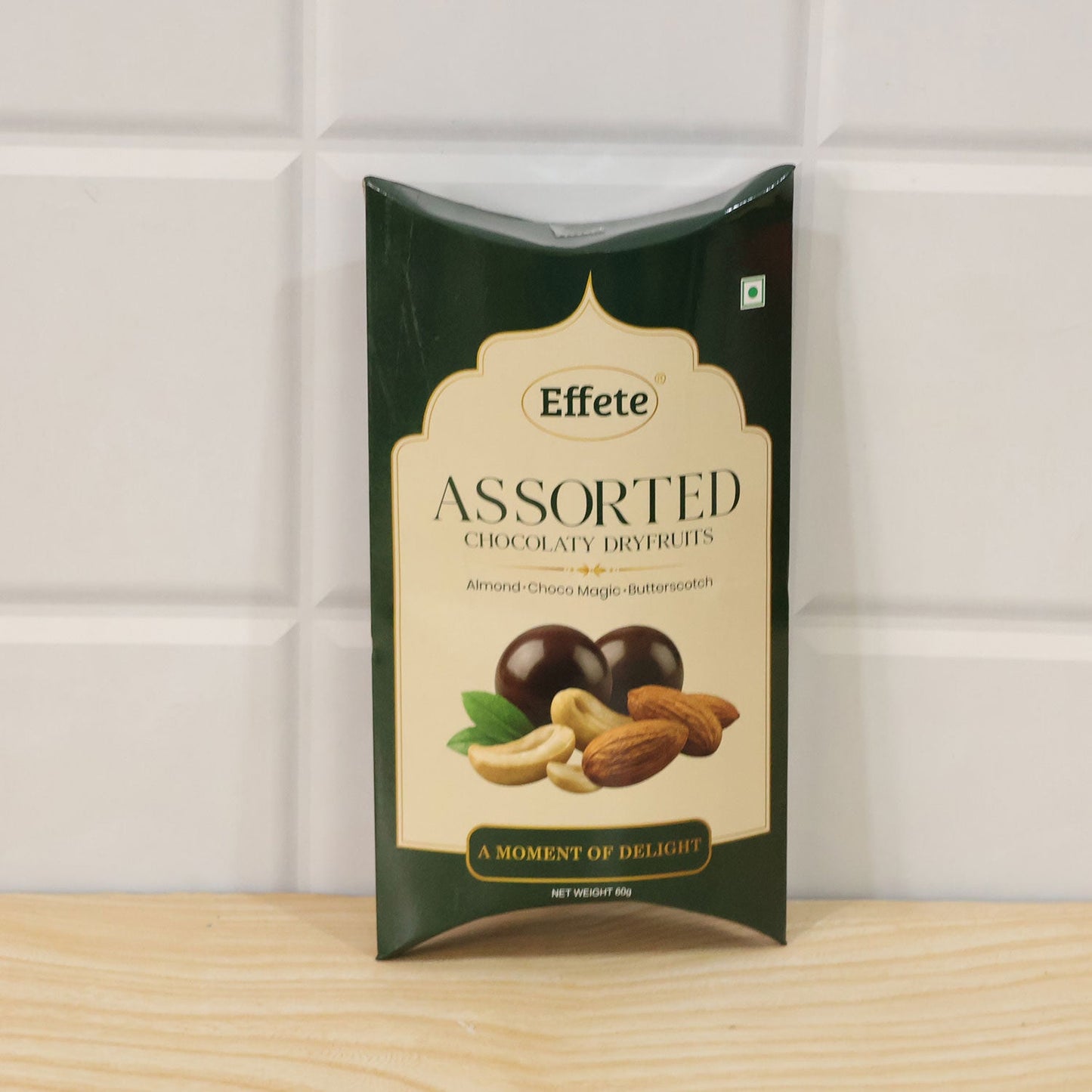 Premium Effete Assorted Chocolaty Dryfruits Chocolate (60 Gm)
