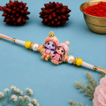 Premium Motif Designer Rakhi Combo for Raksha Bandhan Gift (3 Pc)