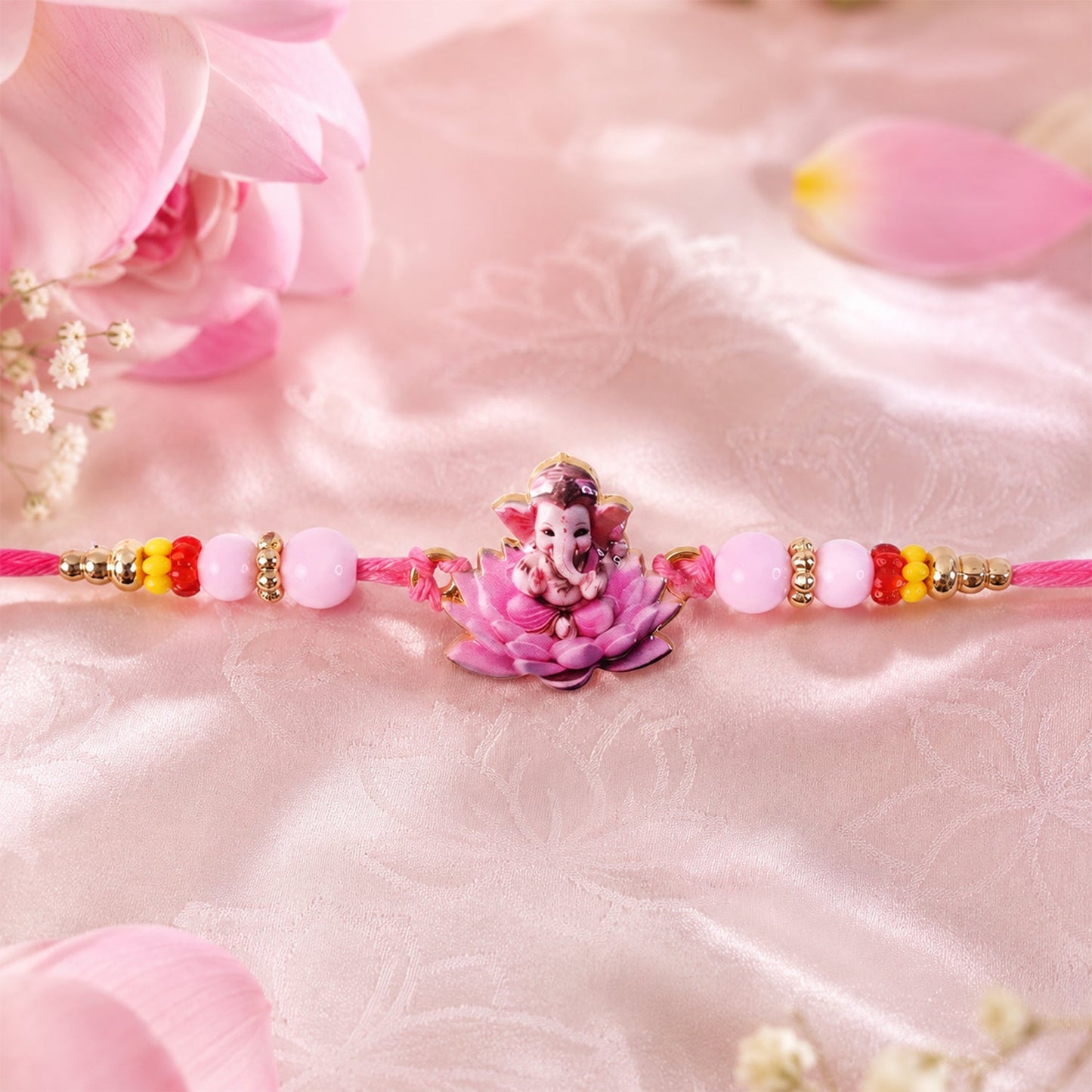 Mixed Charm Designer Rakhi Combo for Raksha Bandhan Gift (7 Pc)